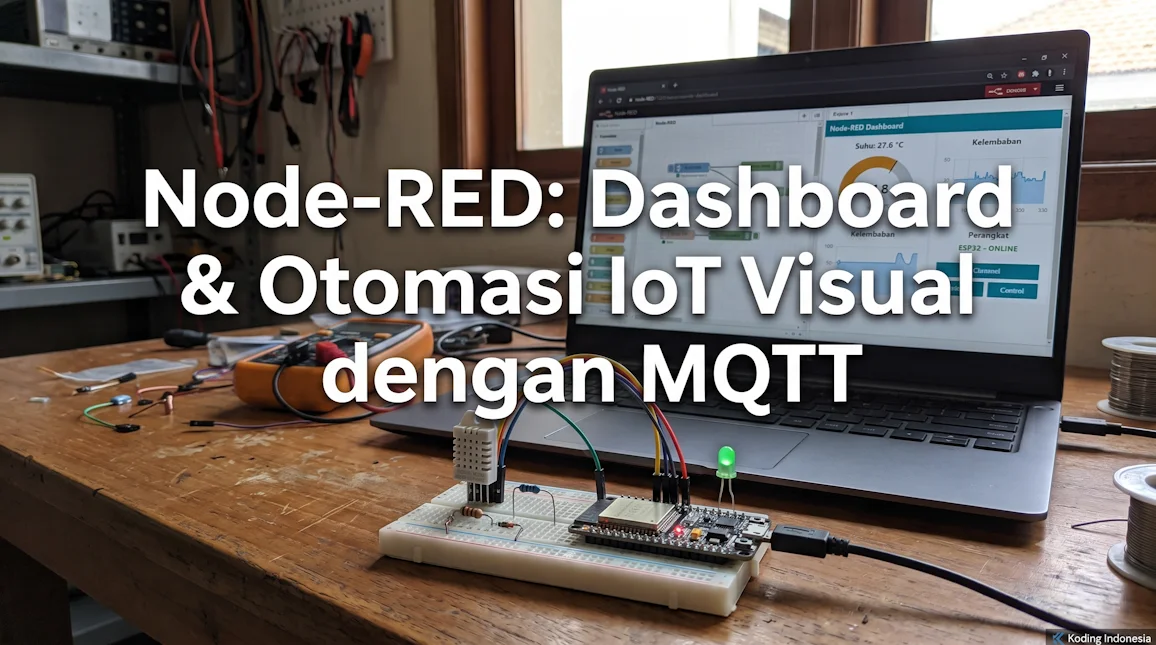 Node-RED: Dashboard & Otomasi IoT Visual dengan MQTT